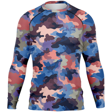 Chokefish™ Long Sleeve Rashguard Camouflage Men's Shirt-007